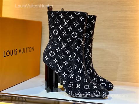 louis vuitton ankle boots stiletto|Louis Vuitton doll boots.